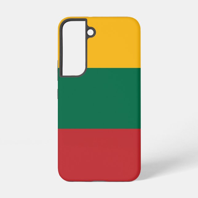 Samsung Galaxy S22 Case Flag of Lithuania (Back)