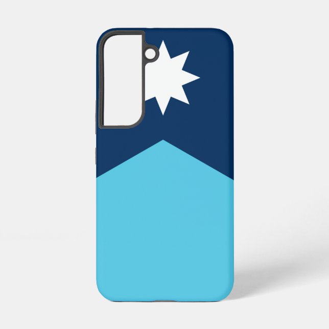 Samsung Galaxy S22 Case Flag of Minnesota (Back)