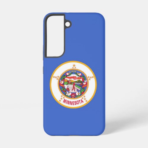 Samsung Galaxy S22 Case Flag of Minnesota