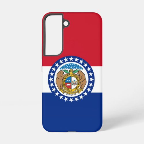 Samsung Galaxy S22 Case Flag of Missouri