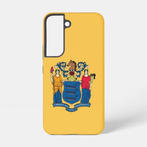 Samsung Galaxy S22 Case Flag of New Jersey