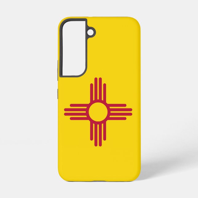 Samsung Galaxy S22 Case Flag of New Mexico (Back)