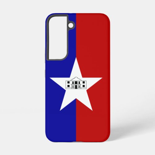 Samsung Galaxy S22 Case Flag of San Antonio