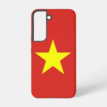 Samsung Galaxy S22 Case Flag Of Vietnam by AllFlags at Zazzle