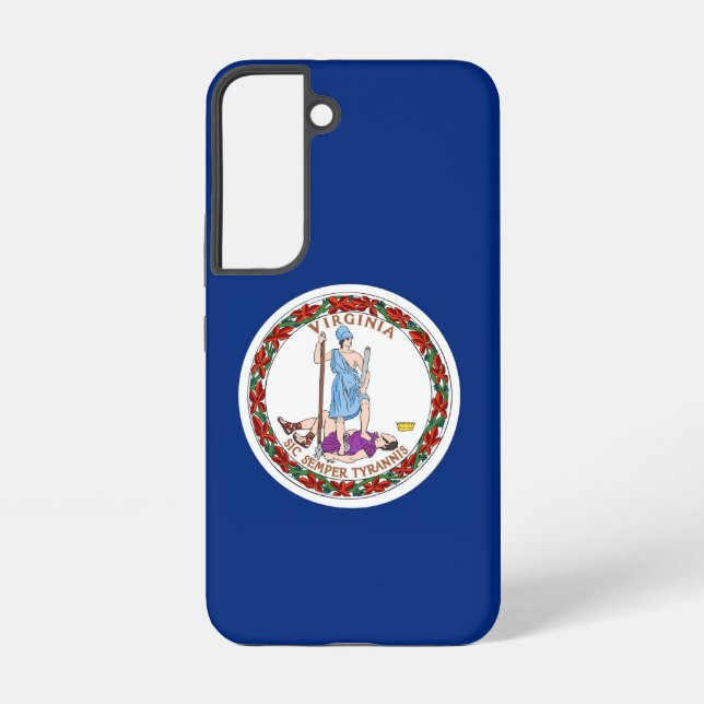 Samsung Galaxy S22 Case Flag of Virginia (Back)