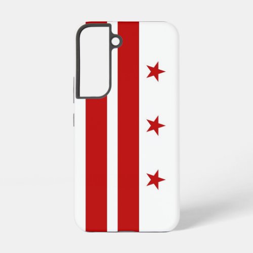 Samsung Galaxy S22 Case Flag of Washington DC