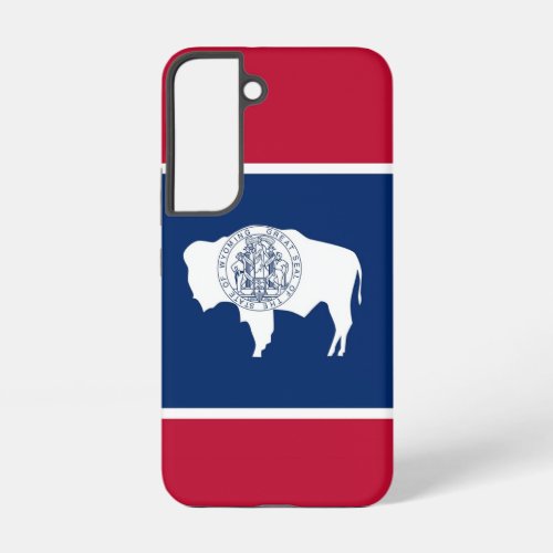 Samsung Galaxy S22 Case Flag of Wyoming