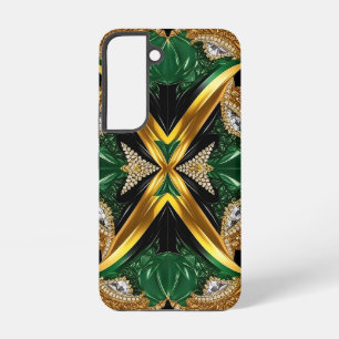 Samsung Galaxy S22 Case with Jamaican Colors