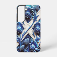 Samsung Galaxy S22 Case with Scottish Thistles