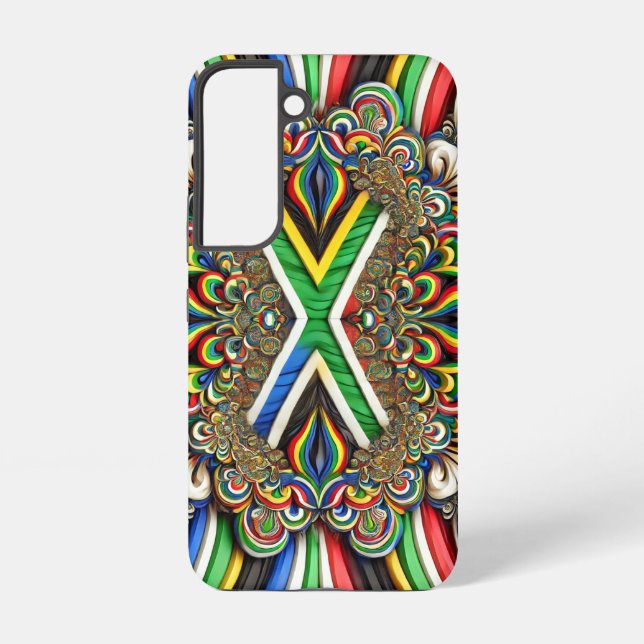 Samsung Galaxy S22 Case with South African Colors (Back)