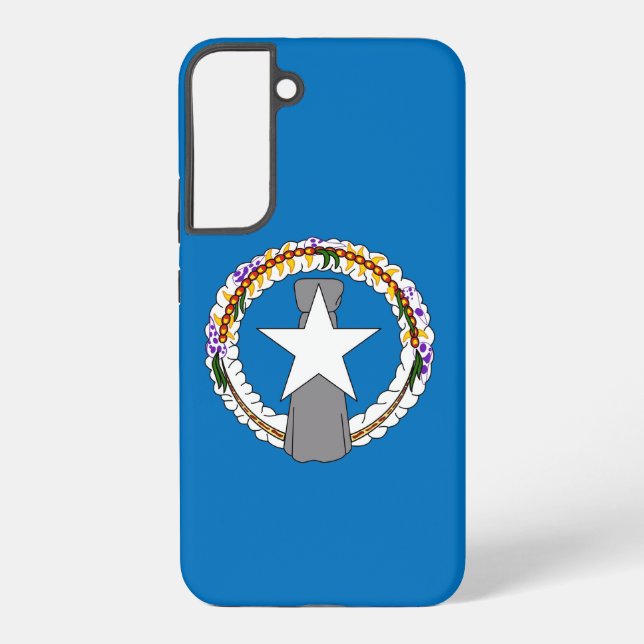 Samsung Galaxy S22 Plus Case Flag Northern Mariana (Back)