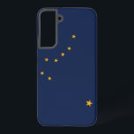 Samsung Galaxy S22 Plus Case Flag of Alaska, U.S.<br><div class="desc">Enhance your Samsung Galaxy S22 Plus with a touch of Alaskan pride using our exclusive cover featuring the flag of Alaska! Crafted with meticulous attention to detail, this cover proudly displays the iconic design of the Alaskan flag. The flag features eight gold stars in the shape of the Big Dipper...</div>
