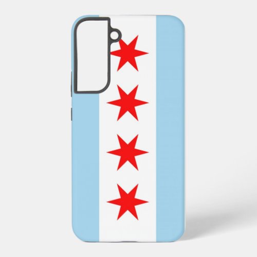 Samsung Galaxy S22 Plus Case Flag of Chicago