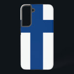 Samsung Galaxy S22 Plus Case Flag of Finland<br><div class="desc">Transform your Samsung Galaxy S22 Plus into a symbol of Finnish pride with our exclusive cover featuring the flag of Finland! Crafted with meticulous attention to detail, this cover proudly showcases the iconic design of the Finnish flag. The flag features a blue Nordic cross on a white field, symbolizing the...</div>