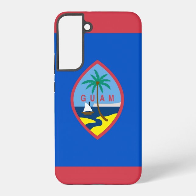 Samsung Galaxy S22 Plus Case Flag of Guam (Back)