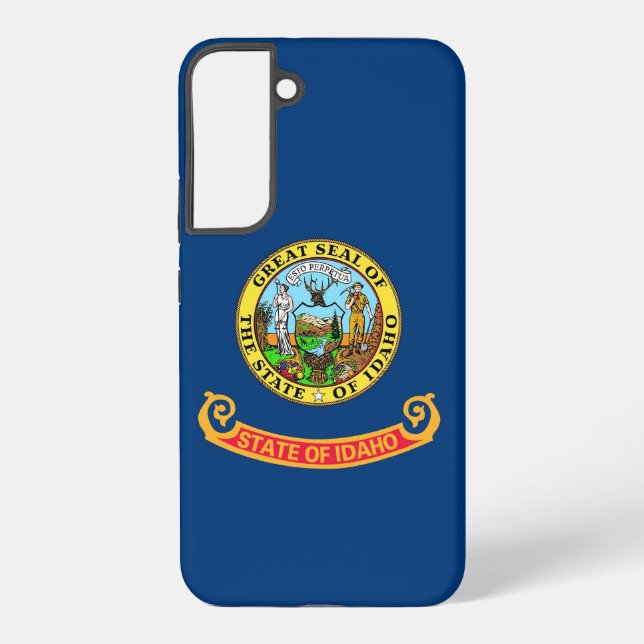 Samsung Galaxy S22 Plus Case Flag of Idaho (Back)