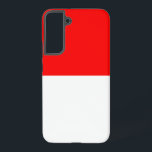 Samsung Galaxy S22 Plus Case Flag of Indonesia<br><div class="desc">Add a bold statement of Indonesian pride to your tech collection with our exclusive Samsung Galaxy S22 Plus case featuring the flag of Indonesia! Crafted with meticulous attention to detail, this case is more than just a protective accessory; it’s a celebration of Indonesia’s heritage and cultural pride. The vibrant design...</div>