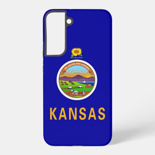 Samsung Galaxy S22 Plus Case Flag of Kansas