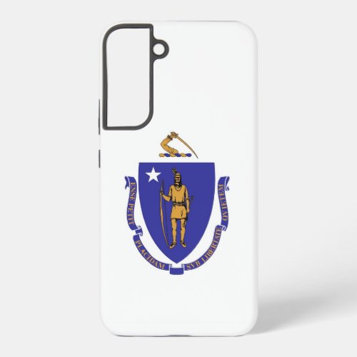 Samsung Galaxy S22 Plus Case Flag of Massachusetts