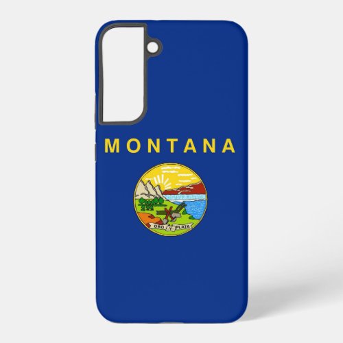 Samsung Galaxy S22 Plus Case Flag of Montana