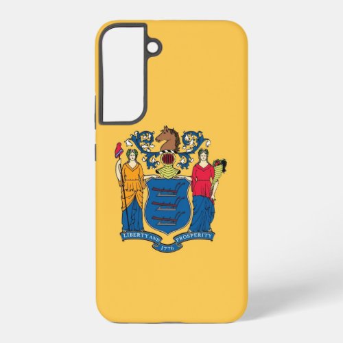 Samsung Galaxy S22 Plus Case Flag of New Jersey