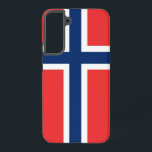 Samsung Galaxy S22 Plus Case Flag of Norway<br><div class="desc">Add a touch of Norwegian pride to your Samsung Galaxy S22 Plus with our exclusive phone cover featuring the striking flag of Norway. Crafted with precision and passion, this cover not only shields your phone but also celebrates Norway's rich cultural heritage. The design proudly displays the iconic red, white, and...</div>