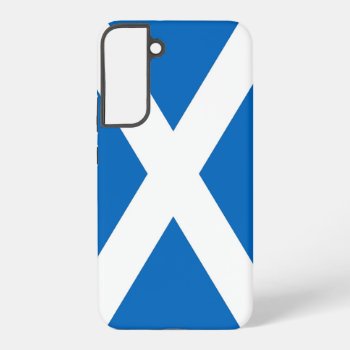 Samsung Galaxy S22 Plus Case Flag Of Scotland by AllFlags at Zazzle