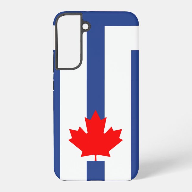 Samsung Galaxy S22 Plus Case Flag of Toronto (Back)