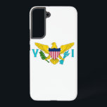 Samsung Galaxy S22 Plus Case Flag of Virgin Island<br><div class="desc">Transform your Samsung Galaxy S22 Plus into a symbol of Virgin Islands pride with our exclusive phone cover featuring the vibrant flag of the Virgin Islands! Crafted with meticulous attention to detail, this phone cover celebrates the rich cultural heritage and natural beauty of the Virgin Islands. The design prominently features...</div>