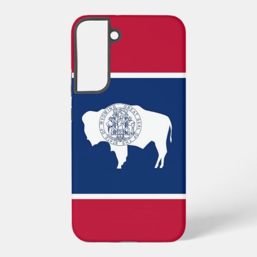 Samsung Galaxy S22 Plus Case Flag of Wyoming