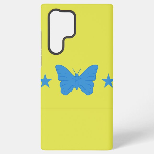 Samsung Galaxy S22 Ultra Case, Bady Bassit flag Case (Back)