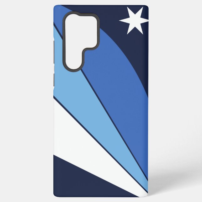 Samsung Galaxy S22 Ultra Case, Columbia City flag Samsung Galaxy Case (Back)