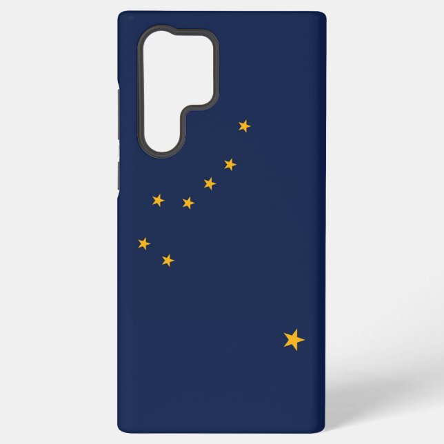 Samsung Galaxy S22 Ultra Case Flag of Alaska, U.S (Back)