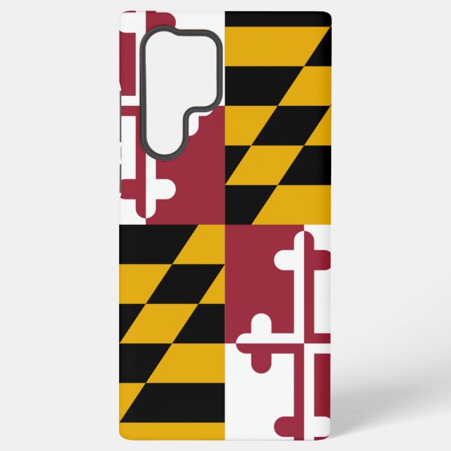 Samsung Galaxy S22 Ultra Case Flag of Maryland (Back)