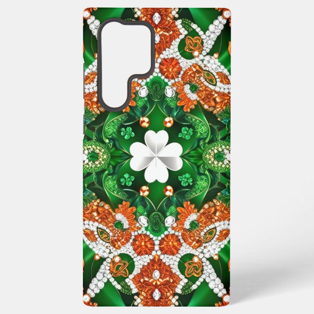 Samsung Galaxy S22 Ultra Case Irish Colors (Back)