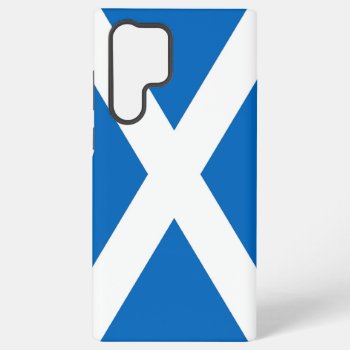 Samsung Galaxy S22 Ultra Case Scotland Flag by AllFlags at Zazzle