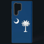 Samsung Galaxy S22 Ultra Case South Carolina flag<br><div class="desc">Transform your Samsung Galaxy S22 Ultra into a symbol of South Carolina pride with our exclusive phone cover featuring the flag of South Carolina! Crafted with meticulous attention to detail, this phone cover celebrates South Carolina's rich heritage and cultural pride. The design prominently features the state flag, which consists of...</div>