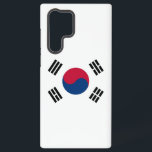 Samsung Galaxy S22 Ultra Case South Korea flag<br><div class="desc">Introducing our Samsung Galaxy S22 Ultra cover featuring the flag of South Korea, designed to blend protection with a celebration of Korean heritage. Crafted with meticulous attention to detail, this cover proudly displays the iconic elements of the South Korean flag: the Taegeuk symbol and the four trigrams, representing balance, harmony,...</div>