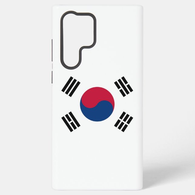 Samsung Galaxy S22 Ultra Case South Korea flag (Back)