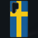 Samsung Galaxy S22 Ultra Case Sweden flag<br><div class="desc">Introducing our Samsung Galaxy S22 Ultra cover featuring the flag of Sweden, designed to blend protection with a celebration of Swedish heritage! Crafted with meticulous attention to detail, this cover proudly displays the iconic yellow cross on a blue background of the Swedish flag, symbolizing the nation's history, culture, and values....</div>