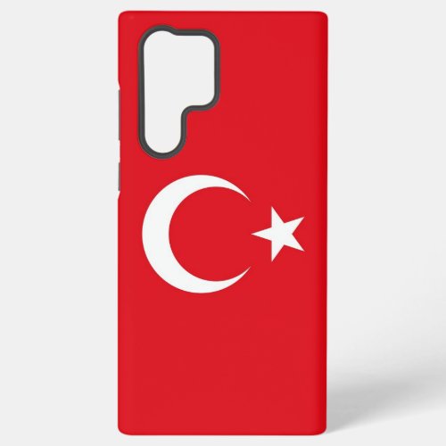 Samsung Galaxy S22 Ultra Case Turkey flag