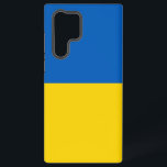 Samsung Galaxy S22 Ultra Case Ukraine flag<br><div class="desc">Introducing our Samsung Galaxy S22 Ultra cover featuring the flag of Ukraine, designed to blend protection with a celebration of Ukrainian heritage! Crafted with meticulous attention to detail, this cover proudly displays the vibrant yellow and blue colors of the Ukrainian flag, symbolizing independence, unity, and national pride. Whether you're commuting,...</div>