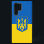 Samsung Galaxy S22 Ultra Case Ukraine flag<br><div class="desc">Introducing our Samsung Galaxy S22 Ultra cover featuring the flag of Ukraine, designed to blend protection with a celebration of Ukrainian heritage! Crafted with meticulous attention to detail, this cover proudly displays the vibrant yellow and blue colors of the Ukrainian flag, symbolizing independence, unity, and national pride. Whether you're commuting,...</div>