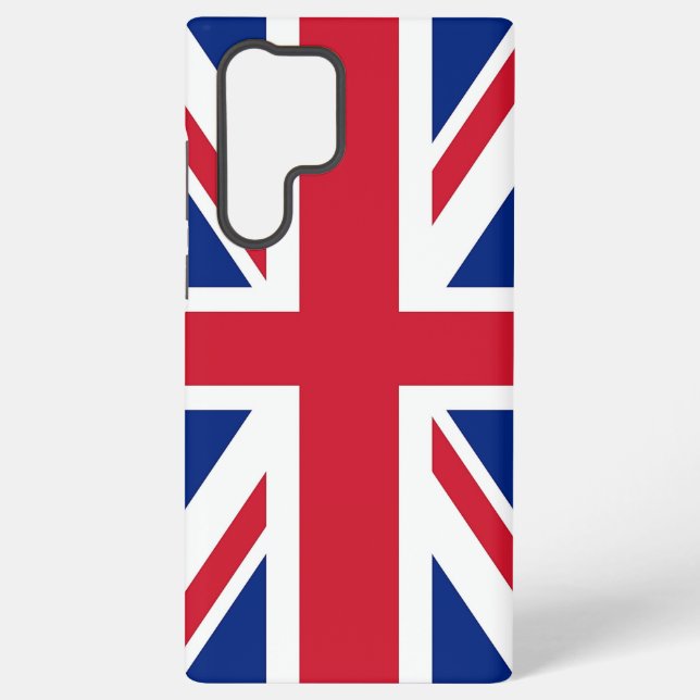 Samsung Galaxy S22 Ultra Case United Kingdom flag (Back)