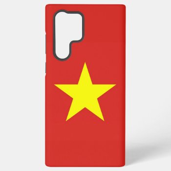 Samsung Galaxy S22 Ultra Case Vietnam Flag by AllFlags at Zazzle