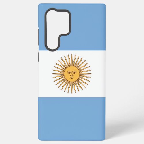 Samsung Galaxy S22 Ultra Case with Argentina flag
