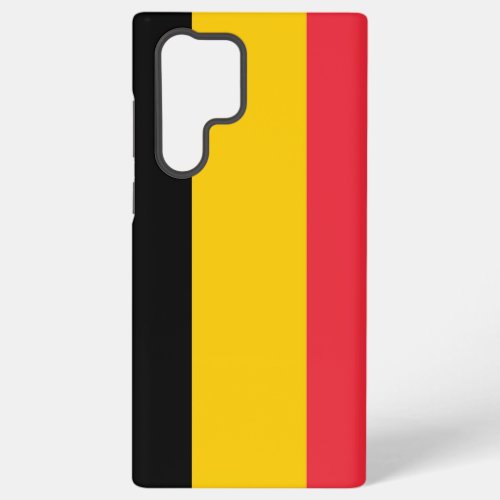 Samsung Galaxy S22 Ultra Case with Belgium flag