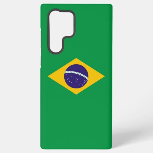 Samsung Galaxy S22 Ultra Case with Brazil flag