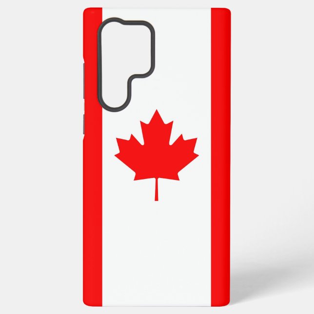Samsung Galaxy S22 Ultra Case with Canada flag (Back)