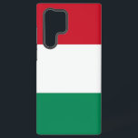 Samsung Galaxy S22 Ultra Case with Hungary flag<br><div class="desc">Add a touch of Hungarian pride to your Samsung Galaxy S22 Ultra with our exclusive cover featuring the flag of Hungary! Crafted with meticulous attention to detail, this cover celebrates Hungarian heritage and cultural richness. The design proudly showcases the iconic tricolor pattern of red, white, and green horizontal stripes, symbolizing...</div>